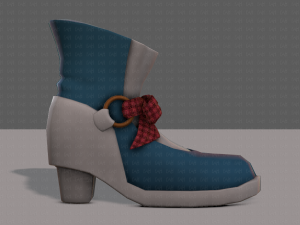 Shoes cartoonV47 3D Model