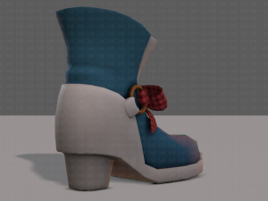 Shoes cartoonV47 3D Model