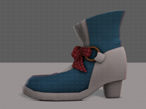 Shoes cartoonV47 3D Model