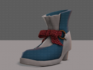 Shoes cartoonV47 3D Model