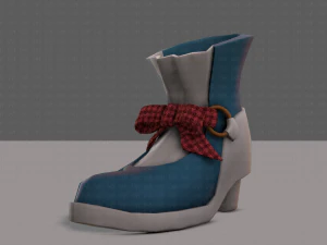 Shoes cartoonV47 3D Model
