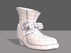 Shoes cartoonV47 3D Model
