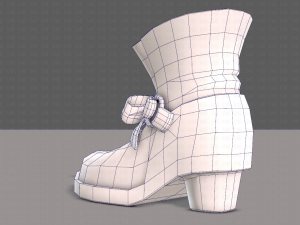 Shoes cartoonV47 3D Model
