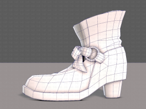 Shoes cartoonV47 3D Model