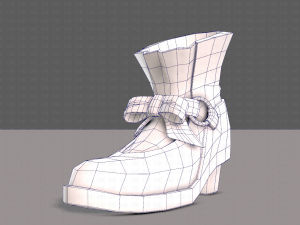 Shoes cartoonV47 3D Model