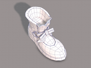 Shoes cartoonV47 3D Model