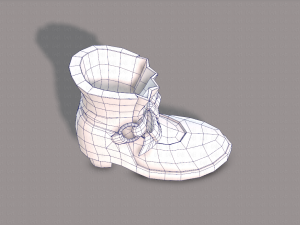 Shoes cartoonV47 3D Model