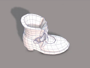 Shoes cartoonV47 3D Model