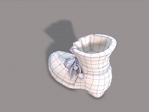 Shoes cartoonV47 3D Model