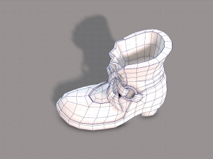 Shoes cartoonV47 3D Model