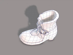 Shoes cartoonV47 3D Model