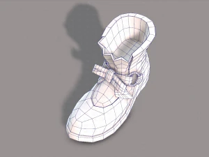 Shoes cartoonV47 3D Model