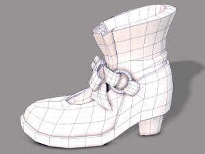 Shoes cartoonV47 3D Model