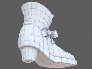 Shoes cartoonV47 3D Model
