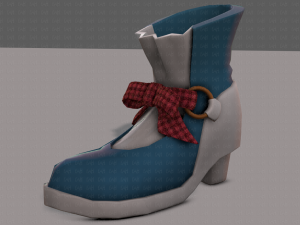 Shoes cartoonV47 3D Model