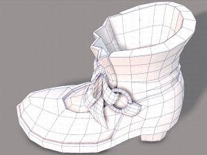 Shoes cartoonV47 3D Model