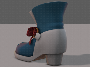 Shoes cartoonV47 3D Model