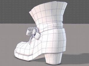 Shoes cartoonV47 3D Model