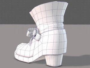 Shoes cartoonV47 3D Model
