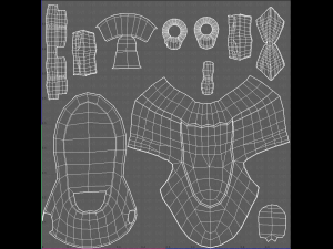 Shoes cartoonV47 3D Model