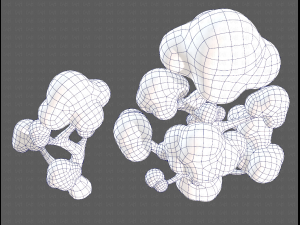 Trees Cartoon V11 3Dモデル