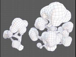 Trees Cartoon V11 3Dモデル