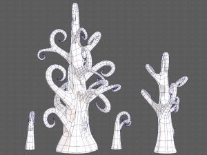 Trees Cartoon V12 Modelo 3D