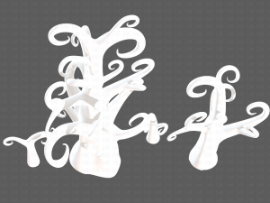 Trees Cartoon V12 Modelo 3D
