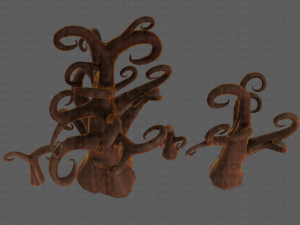 Trees Cartoon V12 Modelo 3D