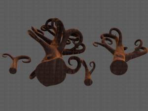 Trees Cartoon V12 Modelo 3D