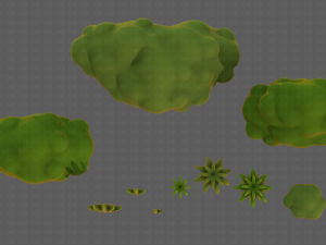 Trees Cartoon V13 3D Model