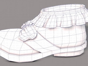 Shoes cartoonV48 3D 모델