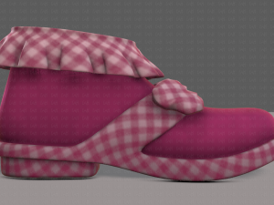 Shoes cartoonV48 3D 모델