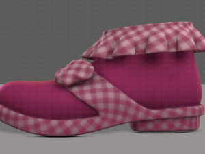 Shoes cartoonV48 3D 모델