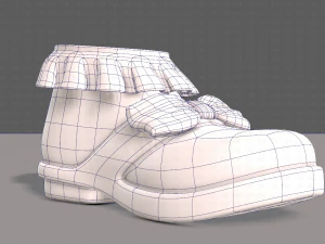 Shoes cartoonV48 3D Model