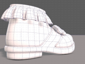 Shoes cartoonV48 3D 모델