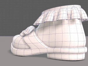 Shoes cartoonV48 3D Model