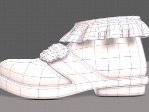 Shoes cartoonV48 3D 모델