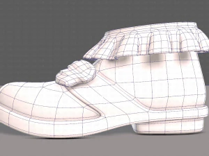 Shoes cartoonV48 3D Model
