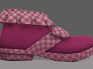 Shoes cartoonV48 3D 모델