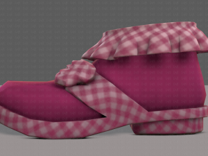 Shoes cartoonV48 3D 모델
