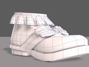 Shoes cartoonV48 3D 모델