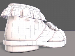 Shoes cartoonV48 3D Model