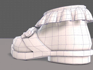 Shoes cartoonV48 3D Model