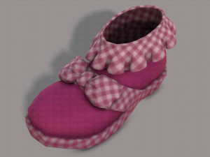 Shoes cartoonV48 3D 모델