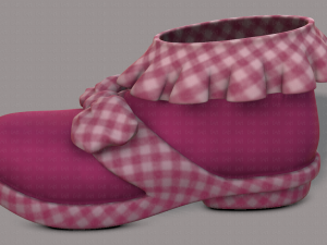 Shoes cartoonV48 3D 모델