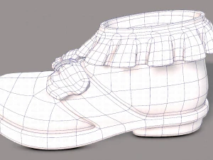 Shoes cartoonV48 3D Model