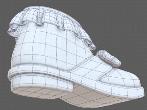 Shoes cartoonV48 3D Model