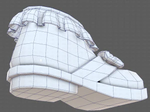 Shoes cartoonV48 3D Model