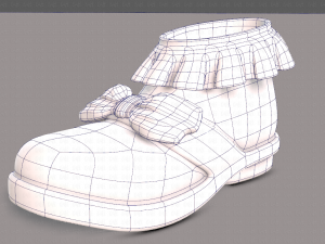 Shoes cartoonV48 3D 모델